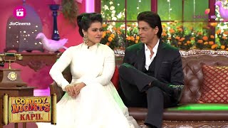 Shahrukh Khan And Kajol Relive Ddlj  Comedy Nights With Kapil  Colors TV Serial  Comedy [upl. by Eciruam]