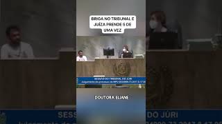 TRIBUNAL JUIZA MANDA PRENDER CINCO PARTE 01tribunaldojúri júripopular youtube youtuber [upl. by Yanffit]