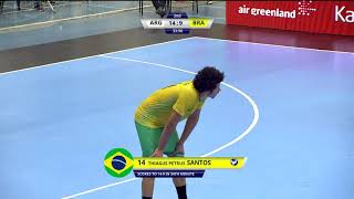 Pan Am 2018 Brasil vs Argentina 22 KNR 20180624 [upl. by Justen842]