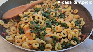 Pasta con i tenerumi ricetta della nonna [upl. by Llennoc]