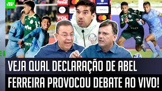 ELE TEM RAZÃO Declaração de Abel Ferreira após DERROTA do Palmeiras pro Bolívar gera DEBATE [upl. by Adelind]