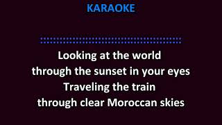 Crosby Stills amp Nash  Marrakesh Express KARAOKE [upl. by Hammel]