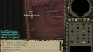 Runescape Barrows 2006 1 run in 7mins only 1 prayer dose and runes used [upl. by Albemarle]