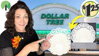 MIND BLOWING Dollar Tree Paper Doily HACKS [upl. by Trey]