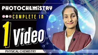 Photochemistry in One shot 🤩  BSc 3rd Year  By Priti Mam [upl. by Charissa]