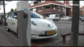 Nieuwe elektrische laadpaal Molenweg  RTV Amstelveen [upl. by Aloap243]