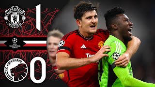 LastMinute Penalty Save 😱  Man Utd 10 FC Copenhagen  Highlights [upl. by Adlesirg]