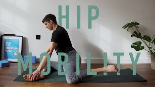 12 Minute Hip Mobility Routine FOLLOW ALONG [upl. by Zacherie]