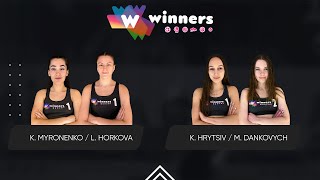 Winners Beach Volleyball Women K Myronenko  L Horkova  K Hrytsiv  M Dankovych 25092024 [upl. by Ano]