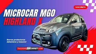 Microcar MGO Highland X [upl. by Learsiy]