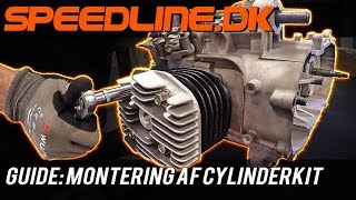 Guide til montering af cylinderkit  Guide How to mount a cylinder kit  Speedlinedk [upl. by Joash]