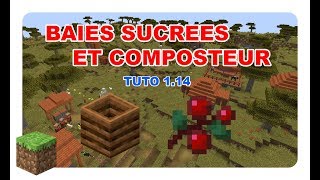 BAIES SUCREES ET COMPOSTER 114  Minecraft  Tuto  6 [upl. by Aij300]