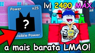 não creio… a melhor fruta pro LVL MAX na cópia de Blox Fruits Meme Sea é a mais barata O [upl. by Pish]