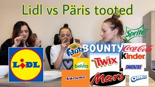 LIDL VS PÄRIS TOOTED [upl. by Ettelliw]