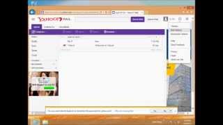 How to setup a Yahoo mail account in Microsoft Outlook 2013 [upl. by Asenad]