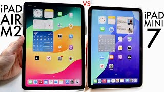 iPad Mini 7 Vs M2 iPad Air 6 Comparison Review [upl. by Aenej161]