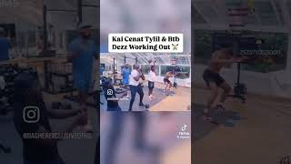 Kai Cenat amp Tylil amp Btb Dezz amp Punga Working Out In The Gym [upl. by Ehtnax]