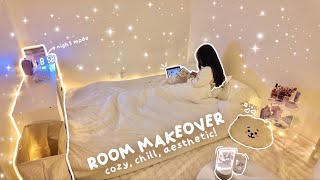 aesthetic room makeover  room tour🏹🕯️ temu haul cozy decorating  pinterest inspired [upl. by Ginzburg319]