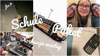 PAKET AUS DEUTSCHLAND SCHULE XCHANGE MEETUP  Auslandsjahr USA 201819 [upl. by Eanram]