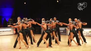 Vera Tyumen Latin Team RUS  2016 World Formation Latin  DanceSport Total [upl. by Attikin]