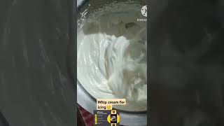 How to make perfect whip cream for icing deliciouscakenpastrybyAshax1r [upl. by Babby531]