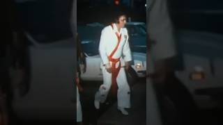 Elvis arrives at the Tennessee Karate Institute in Memphis 1974 elvis [upl. by Akiaki321]