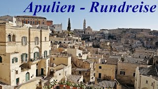 Apulien Puglia und Matera Region Basilicata  Rundreise [upl. by Rivers]