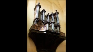 Girolamo Frescobaldi  Bergamasca par Eric Lebrun orgue Lépine de la cathédrale de Sarlat [upl. by Llerryt]