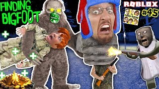 FINDING BIGFOOT amp GRANNY Finding Us HIDE and SEEK ROBLOX FGTEEV Extreme Camping 3in1 Game 45 [upl. by Luane]