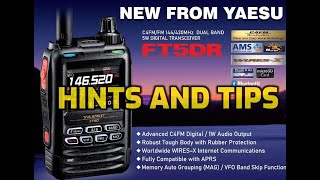 YAESU FT5D Hints and Tips [upl. by Quinn241]