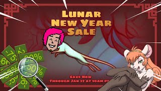 Steam Lunar New Year Sale Top Ten Deals 2020  SKYLENT [upl. by Nodnarbal]