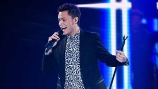 Nathan Allgood Sings When I Was Your Man The Voice Australia Season 2 [upl. by Henghold309]