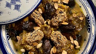 Moroccan Lamb Tagine With Prunes in A Pressure Cooker A traditional recipe using an Instant Pot [upl. by Hameean]