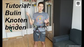 Tutorial  Bulin Knoten binden [upl. by Nelg]