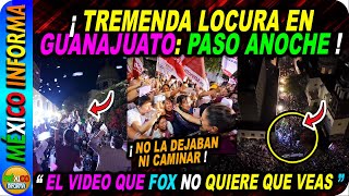 UNA LOCURA EN GUANAJUATO NO DEJABAN NI CAMINAR A CLAUDIA SHEINBAUM LA GENTE ESTÁ HARTA DEL PRIAN [upl. by Litch]