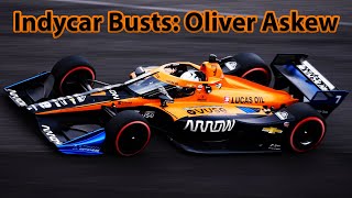 IndyCar Busts Oliver Askew [upl. by Jammin]