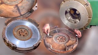 How to Repair and Resurface Your Clutch Flywheel DIY Tutorial  Clutch Flywheel Resurfacing Made [upl. by Ezana]