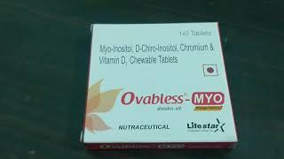 Hindi doctor Ovabless Myo tablet uses side effects complete info [upl. by Assedo]