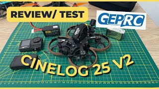 MEILLEUR Drone FPV pour FILMER en intérieur en 4K  Review et Test  GEPRC Cinelog 25 V2 [upl. by Ettenor]