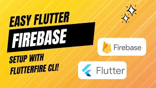 Flutter Firebase Setup using FlutterFire CLI Easy and Fastest Way In Sinhala [upl. by Ruelu]