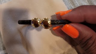 Louis Vuitton Mini Iconic Monogram Bracelet Unboxing amp Review louisvuitton unboxing [upl. by Fradin53]