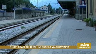 Nuovi orari dei treni insorge la Valchiavenna [upl. by Yule]