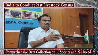 India to Conduct 21st Livestock Census [upl. by Ethbin]