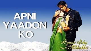 Apni Yaadon Ko  Pyaar Ishq Aur Mohabbat  Arjun Rampal amp Sunil Shetty  Shaan [upl. by Ilamad]