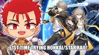 FIRST TIME TRYING HONKAISTAR RAIL  💀 I HAVE REACHED NEW LOWS IN LIFE 💀  Honkai Star Rail Stream👺 [upl. by Gebhardt]