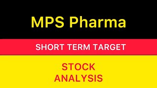 MPS PHARMA SHARE TARGET 🌇 MPS PHARMA STOCK NEWS  MPS PHARMA CRASH UPDATE STOCK ANALYSIS 291024 [upl. by Harts]