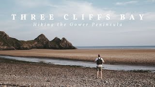 Hiking to Three Cliffs Bay  Dancing in the Light Gower Peninsula South Wales UK [upl. by Bethezel]