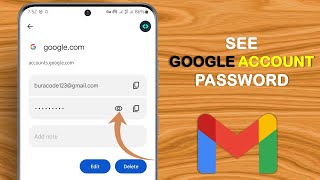 How to see Gmail id Password from mobile  how to see gmail password in gmail account [upl. by Brear]