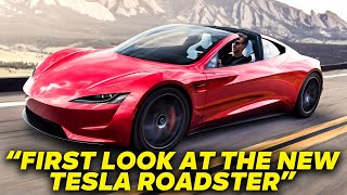 FIRST Look at the NEW Tesla Roadster COMING 2023 [upl. by Ytsur]