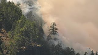 British Columbia wildfires Evacuations displacements amid healthcare staffing crisis [upl. by Pettiford]